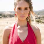 Astarte Button Mini Dress